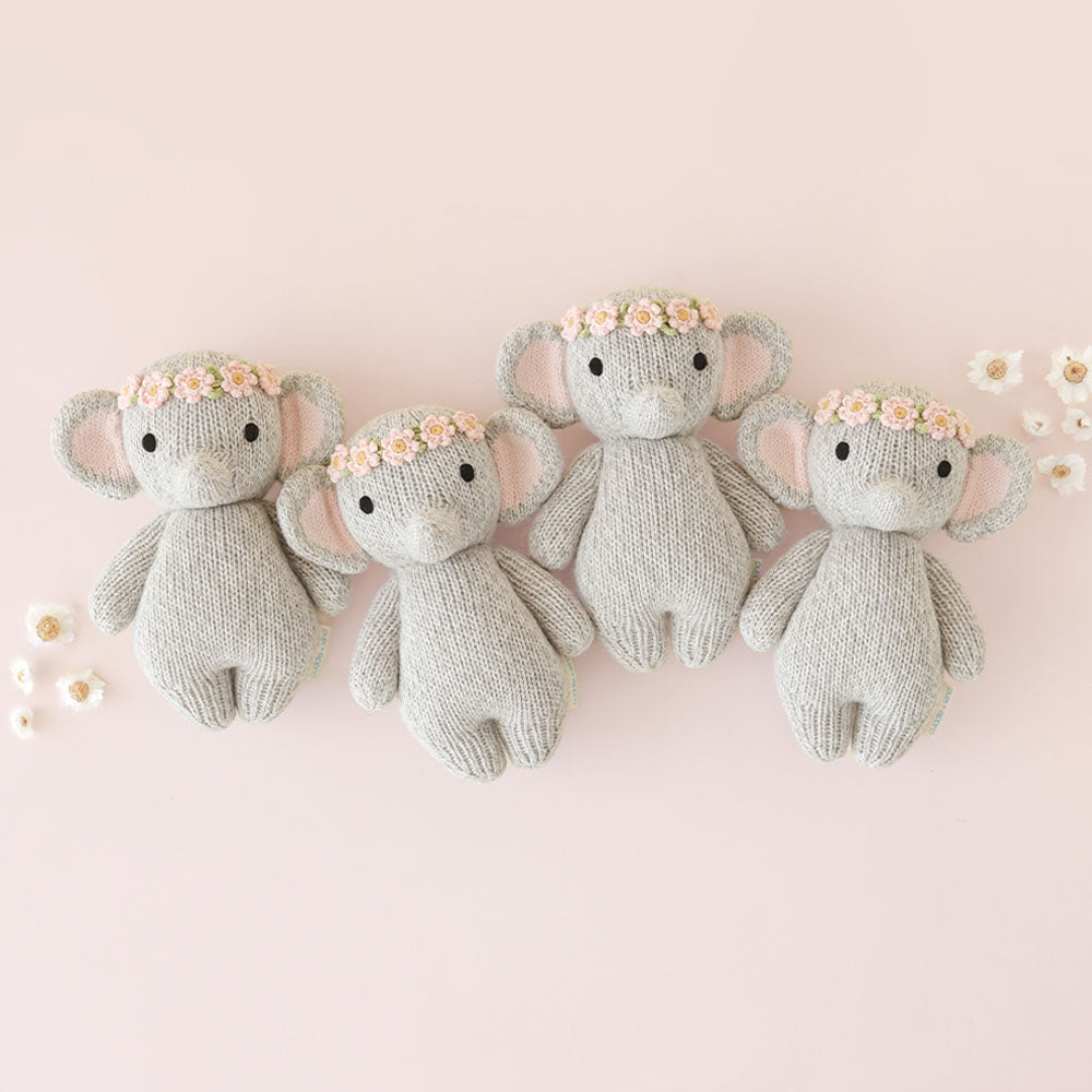Baby elephant | Blush floral