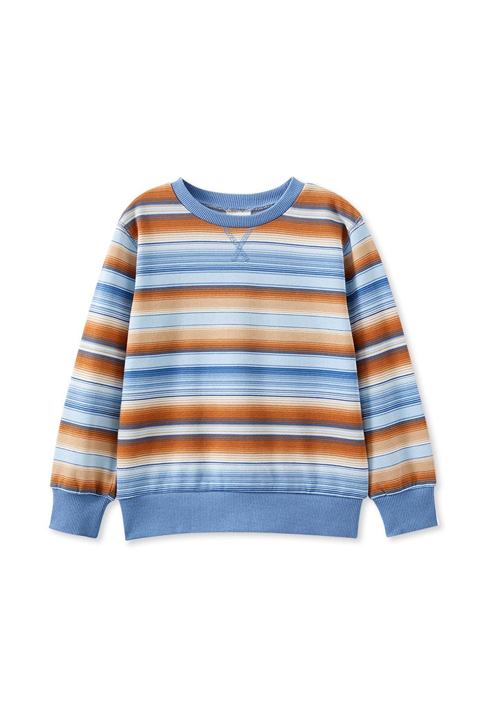 Ombre Stripe Fleece Sweat Ombre Stripe Fleece Sweat
