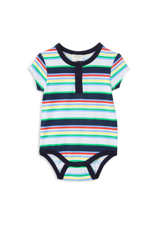 Milky Multi Stripe Bubbysuit