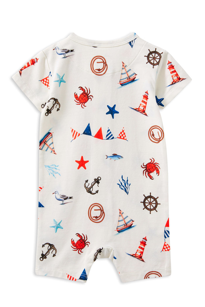 Seaside Zip Romper