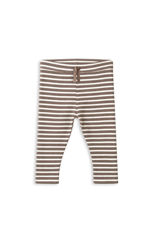 Latte Stripe Baby Pant