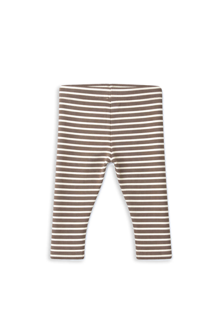 Latte Stripe Baby Pant