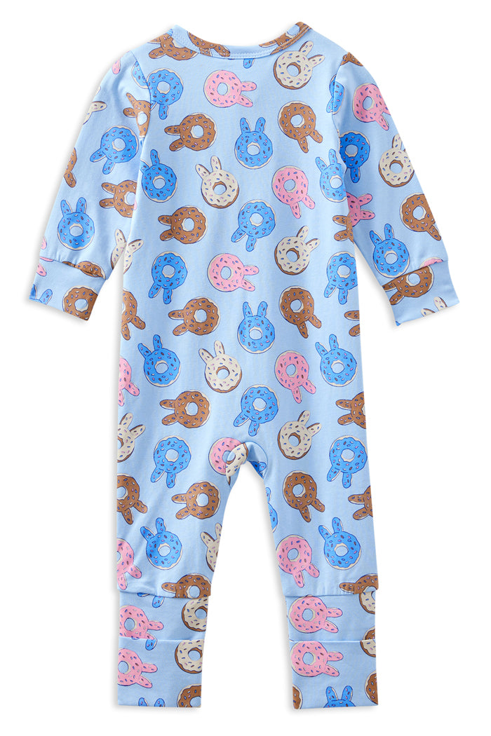 Donut Bunny Zip Romper