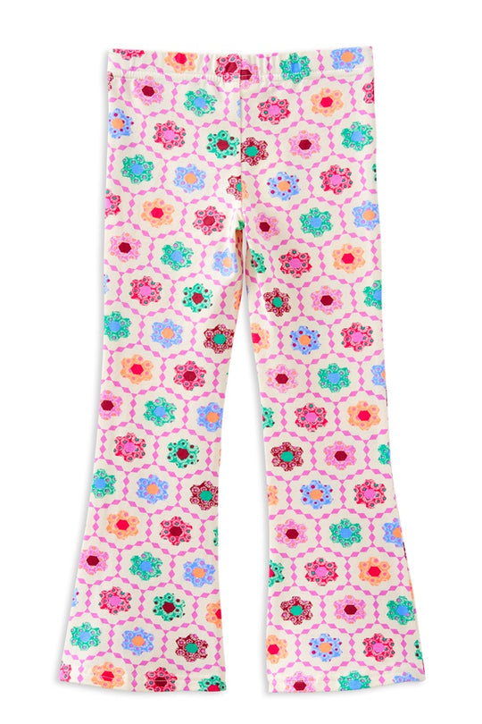 Honeycomb Bloom Flared Legging