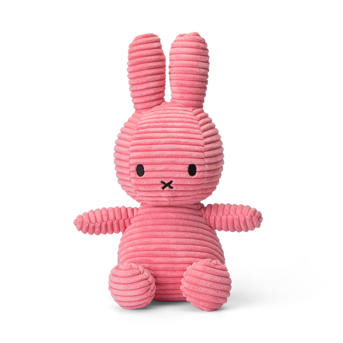 Miffy ECO Sitting Corduroy | Bubblegum Pink | 23cm