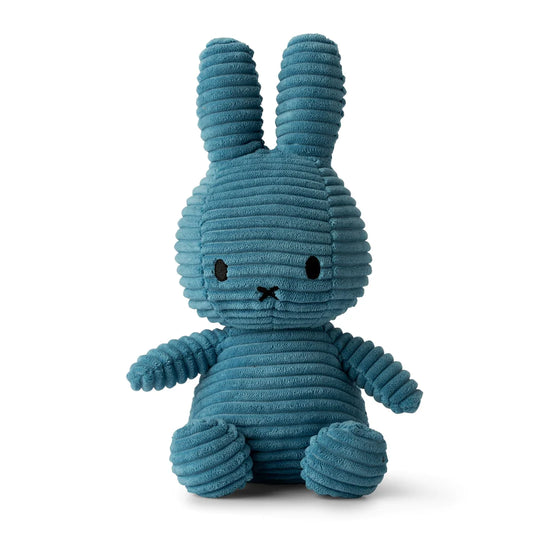 Miffy Sitting Corduroy | Aviator Blue | 23cm