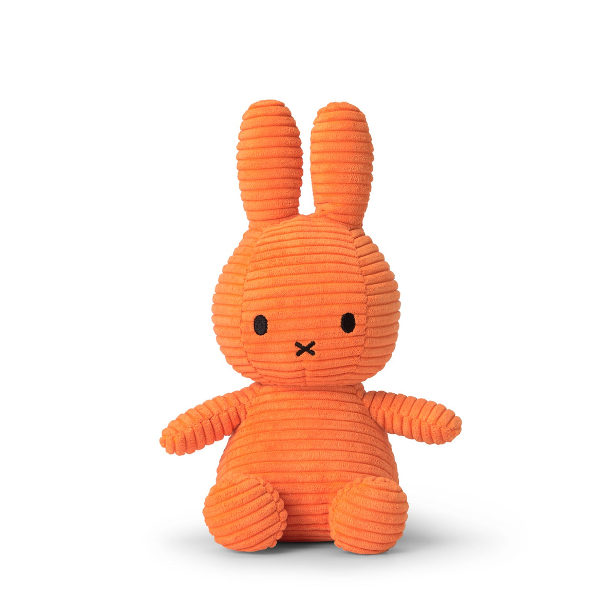 Miffy ECO Sitting Corduroy | Orange | 23cm