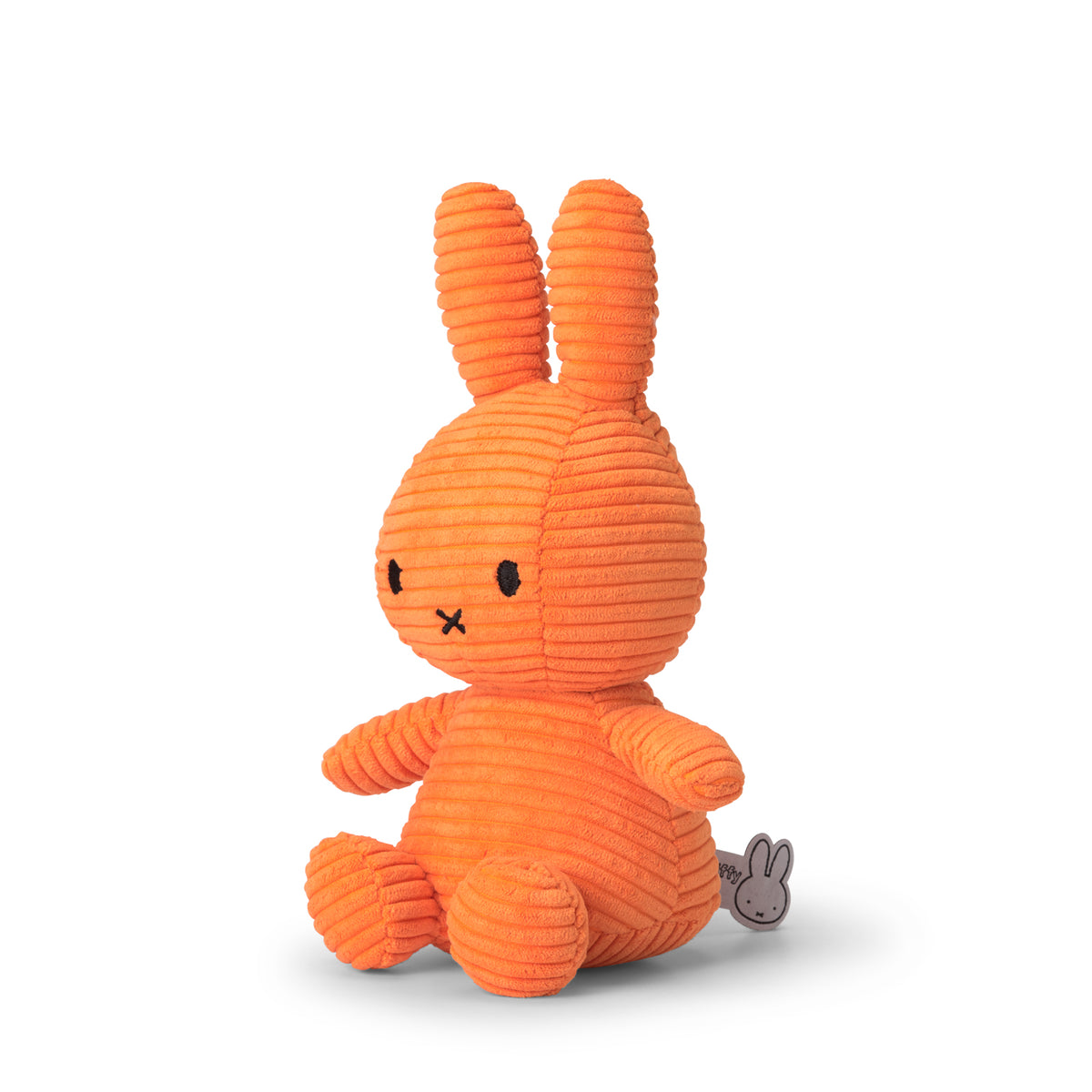 Miffy ECO Sitting Corduroy | Orange | 23cm