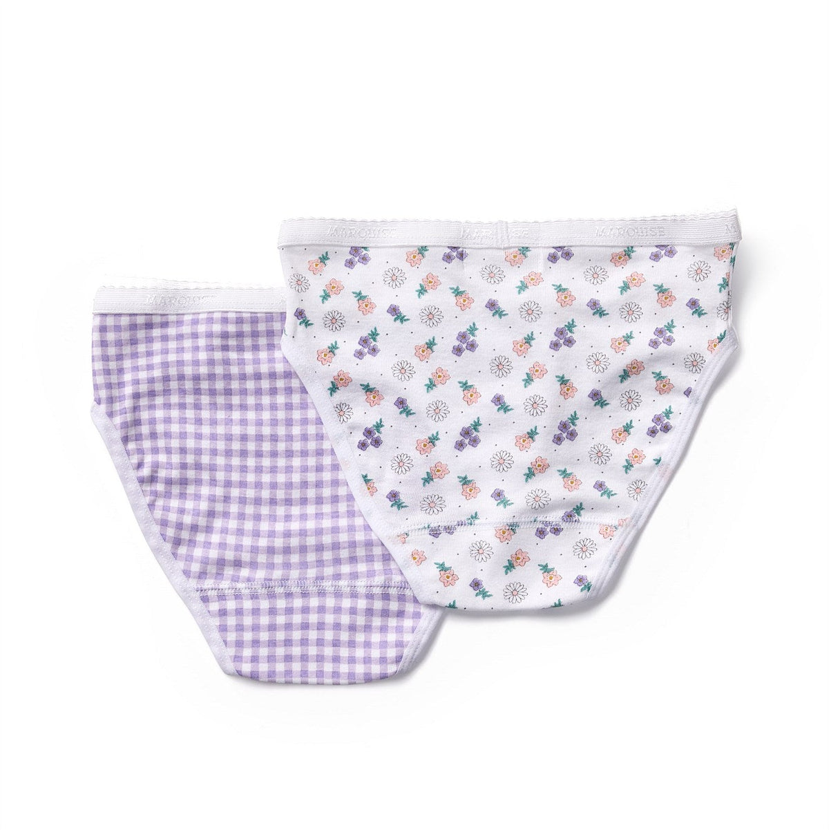 Gingham Floral Underwear 2 Pack
