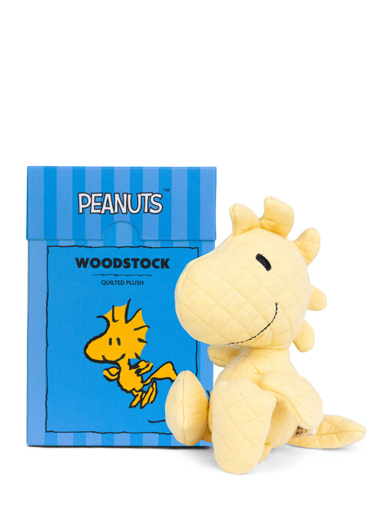 Woodstock Quilted Jersey Yellow in giftbox | 15 cm