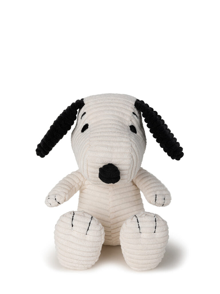 Snoopy ECO Corduroy Cream | 19 cm