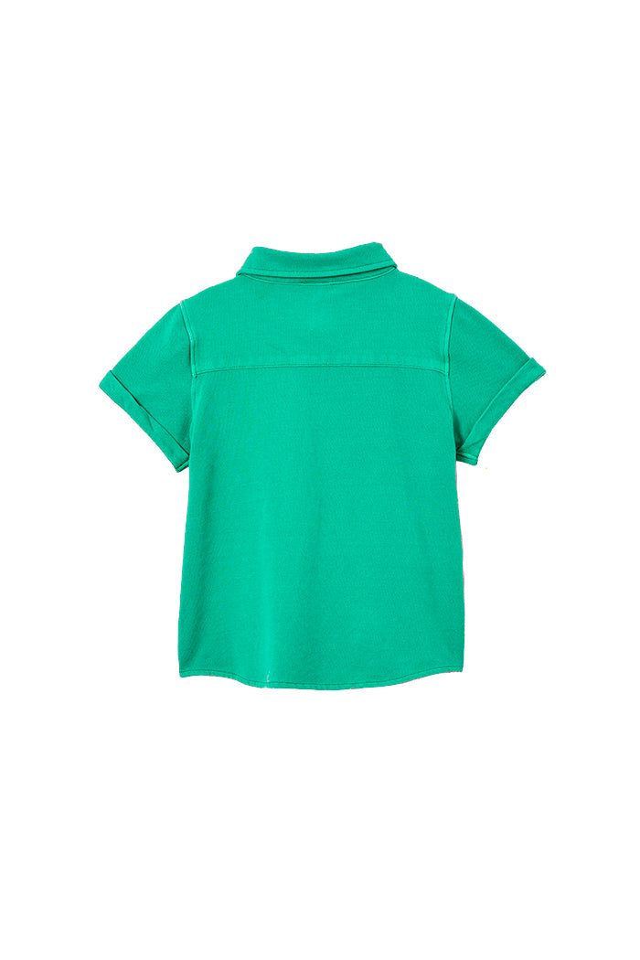 Apple Green Pique Shirt