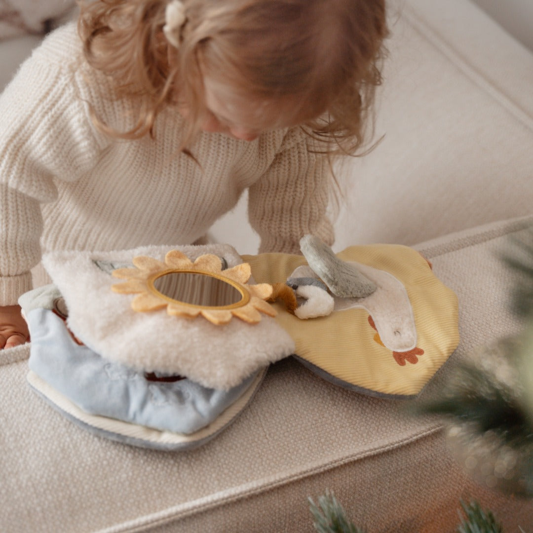 Little Farm Soft Activity Book Plush Baby Activity Toy