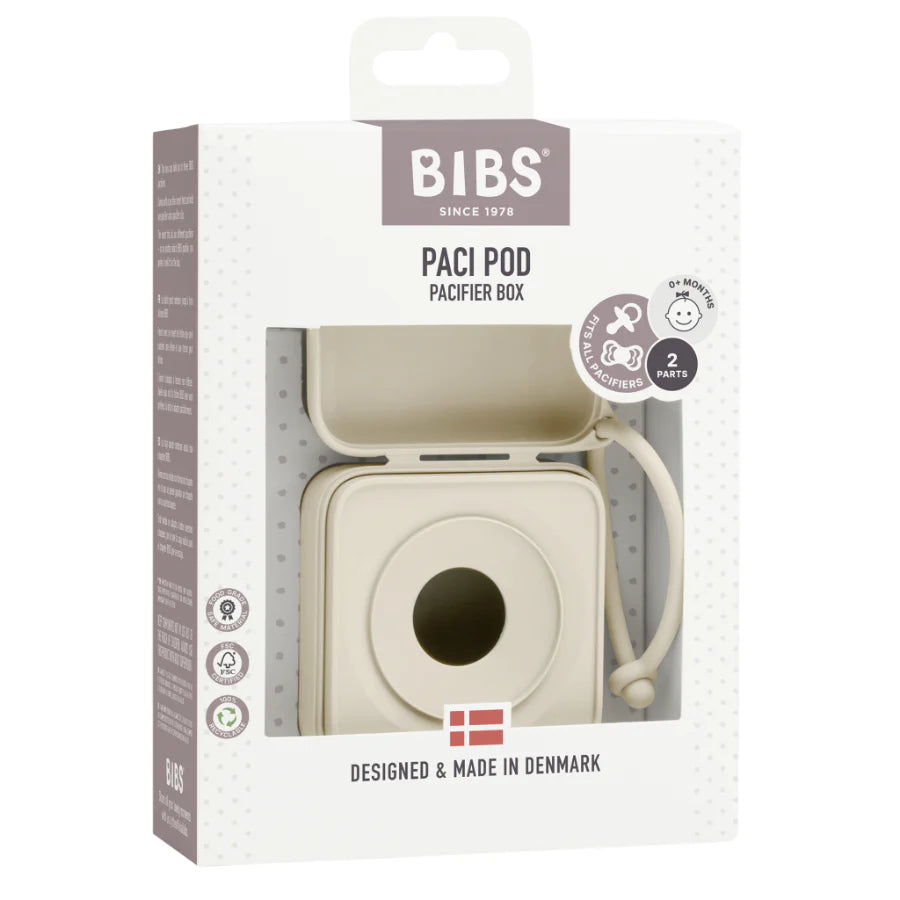 BIBS Pacifier Box | Ivory