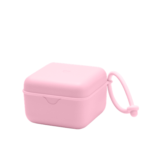 BIBS Pacifier Box | Baby Pink