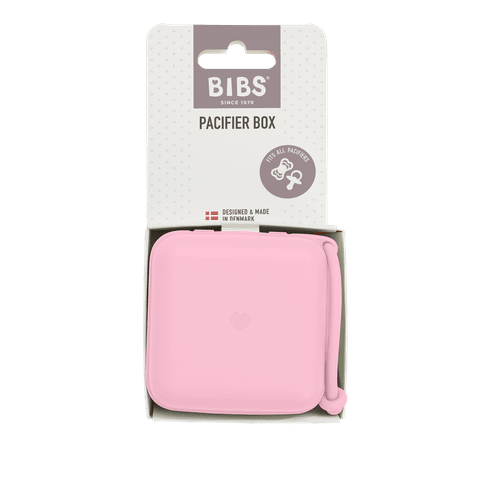 BIBS Pacifier Box | Baby Pink