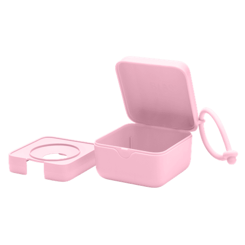 BIBS Pacifier Box | Baby Pink
