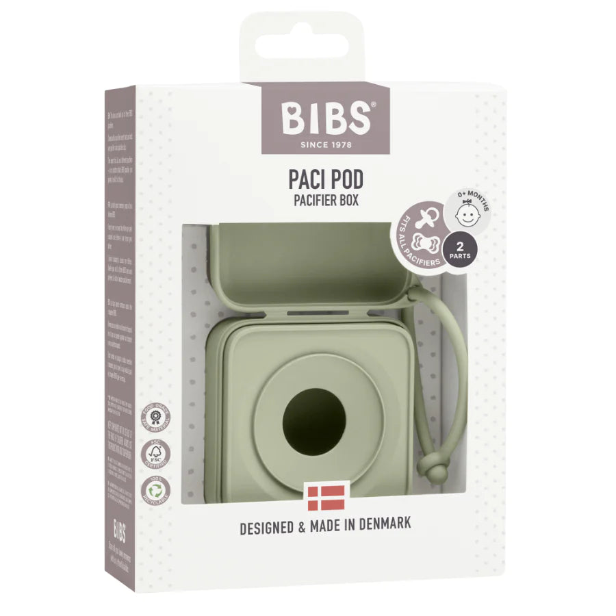 BIBS Pacifier Box | Sage
