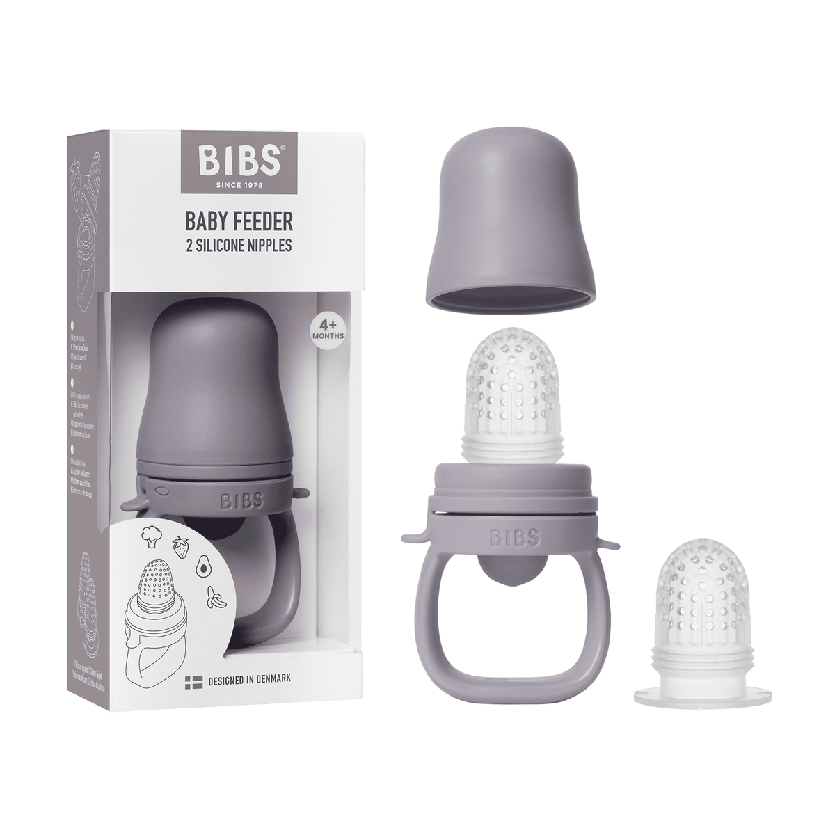 Baby Feeder | Fossil Grey