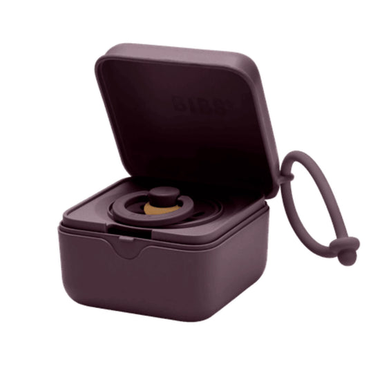 BIBS Pacifier Box | Plum