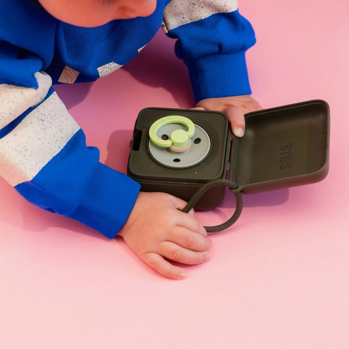 BIBS Pacifier Box | Plum