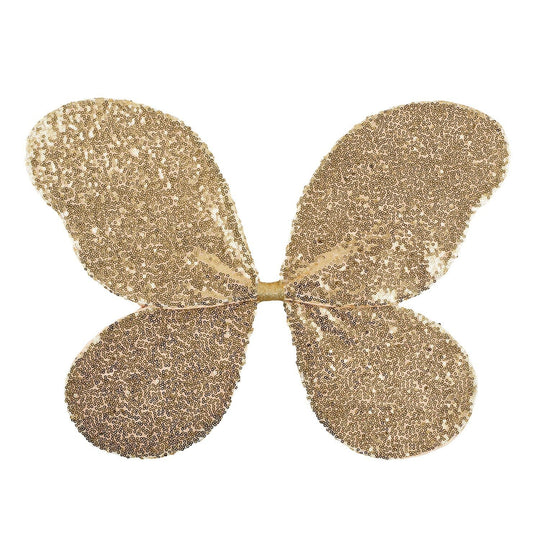 Magical Sequin Gold Fairy Wings (3-10 years)
