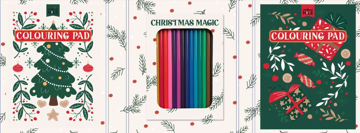 Christmas Magic Colouring Set