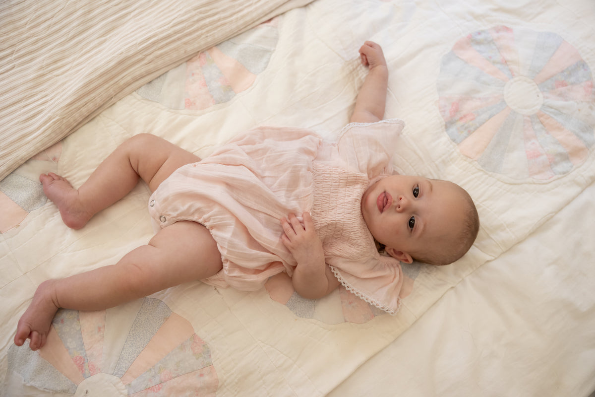 Alice Playsuit | Petal Pink