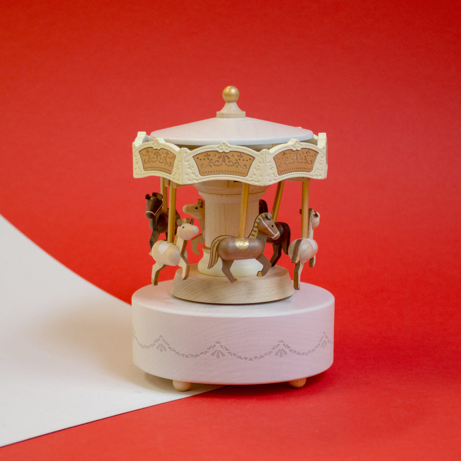 Carousel | Double Around Up and Down Music Box