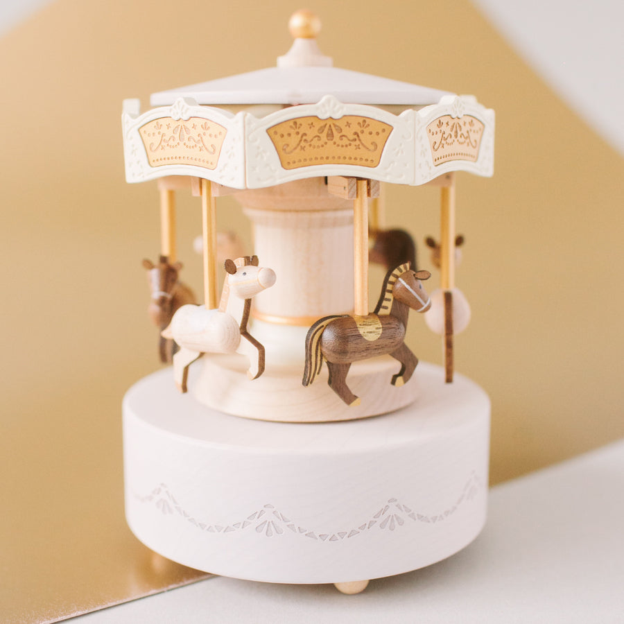 Carousel | Double Around Up and Down Music Box