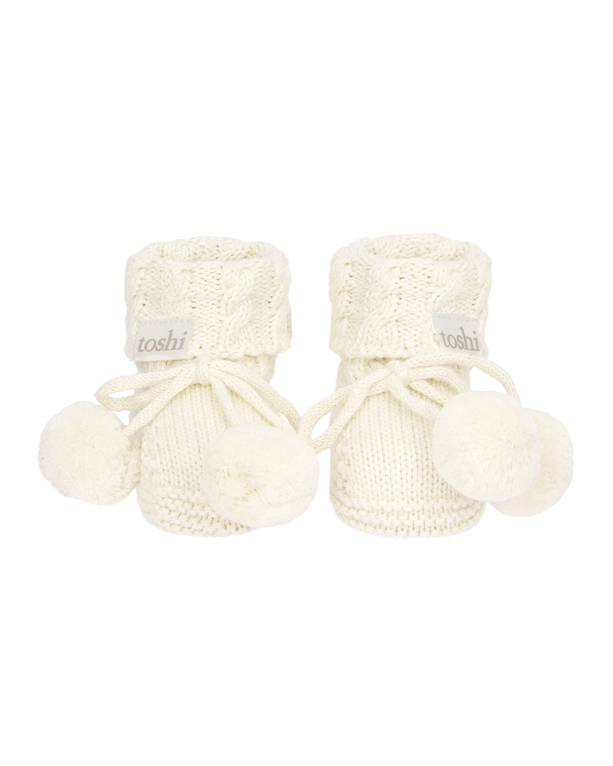 Organic Booties Yummy | Cream