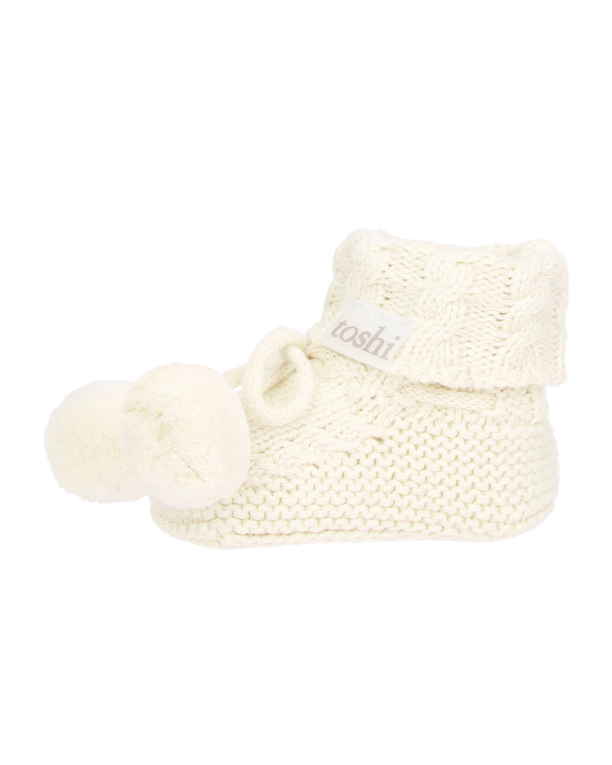 Organic Booties Yummy | Cream