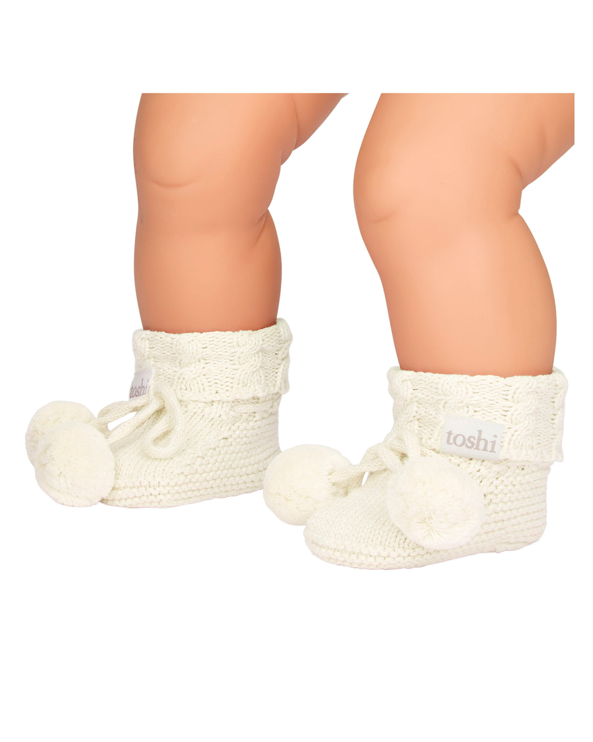 Organic Booties Yummy | Cream