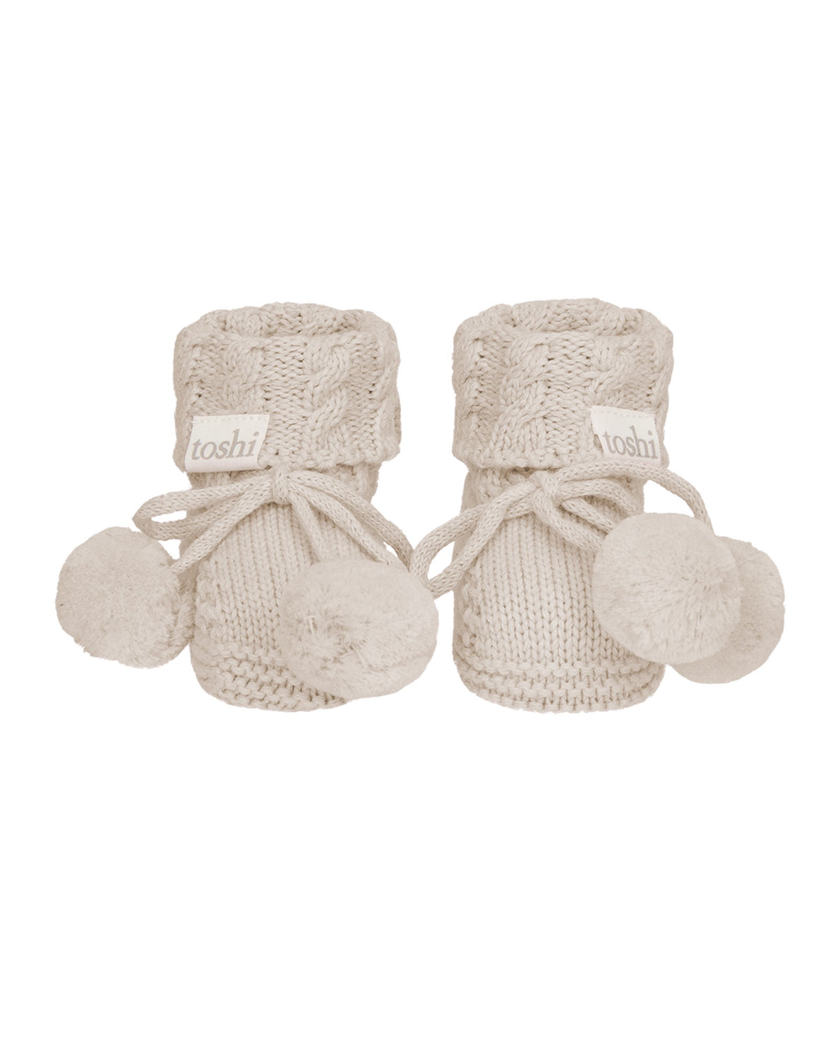 Organic Booties Yummy | Oatmeal