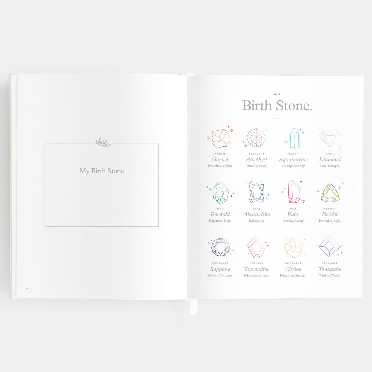 Baby Book Forest Friends Peony - 3rd Edition