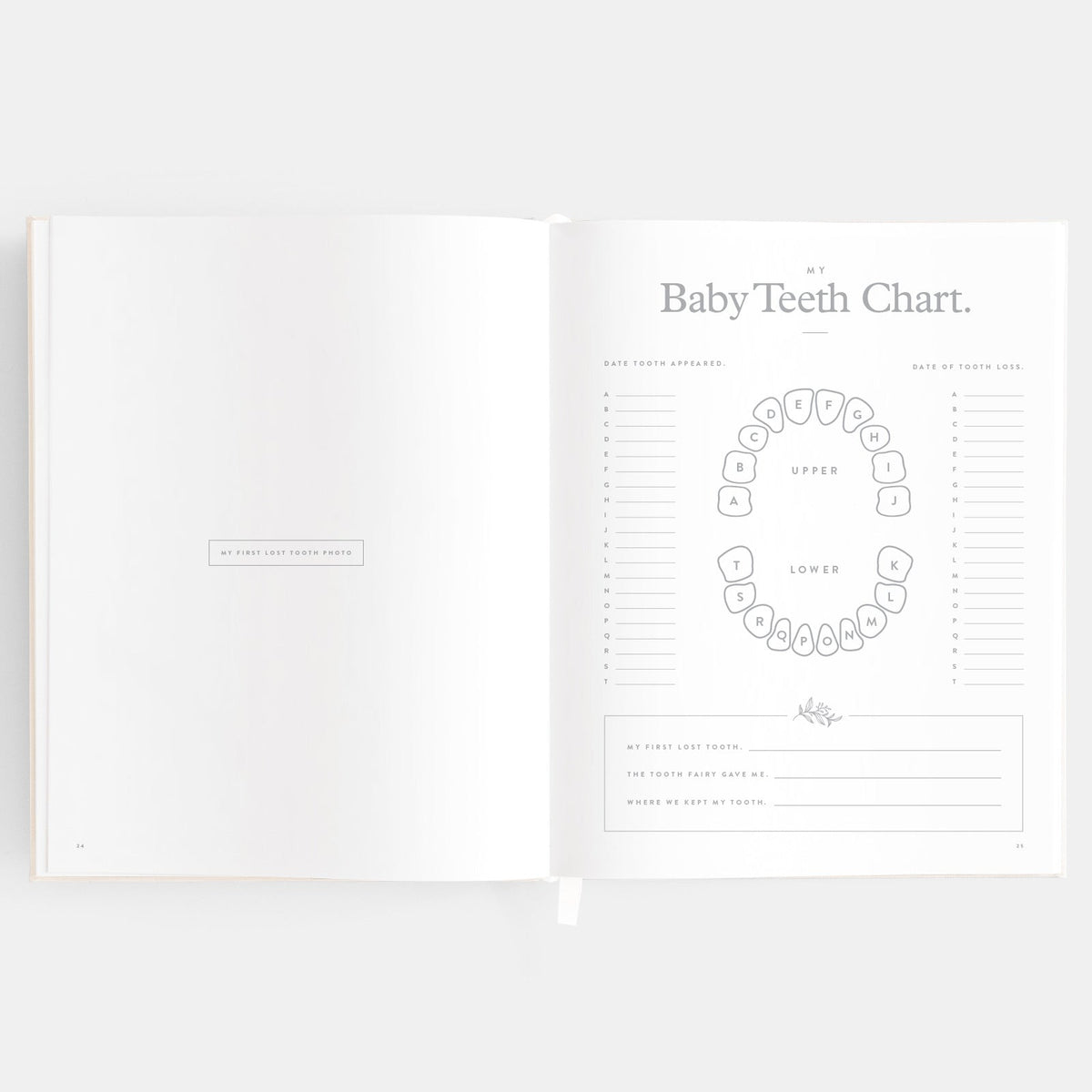 Baby Book Forest Friends Peony - 3rd Edition