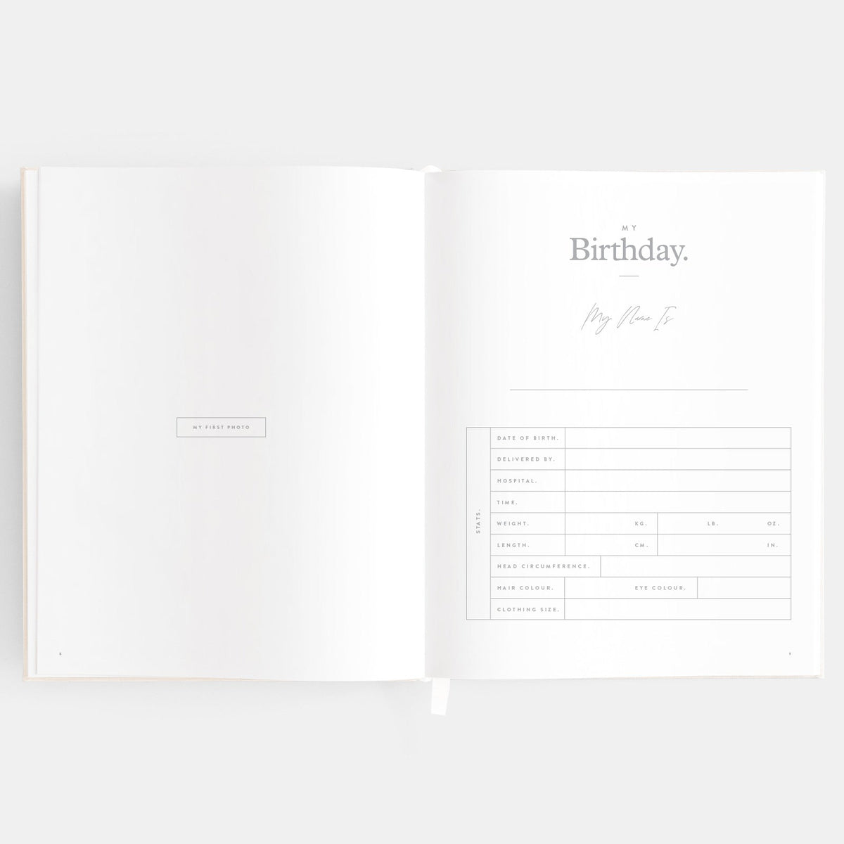 Baby Book Forest Friends Peony - 3rd Edition
