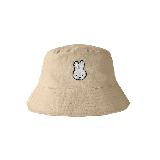 Engelite X Miffy | Canvas Bucket Hat | Cream