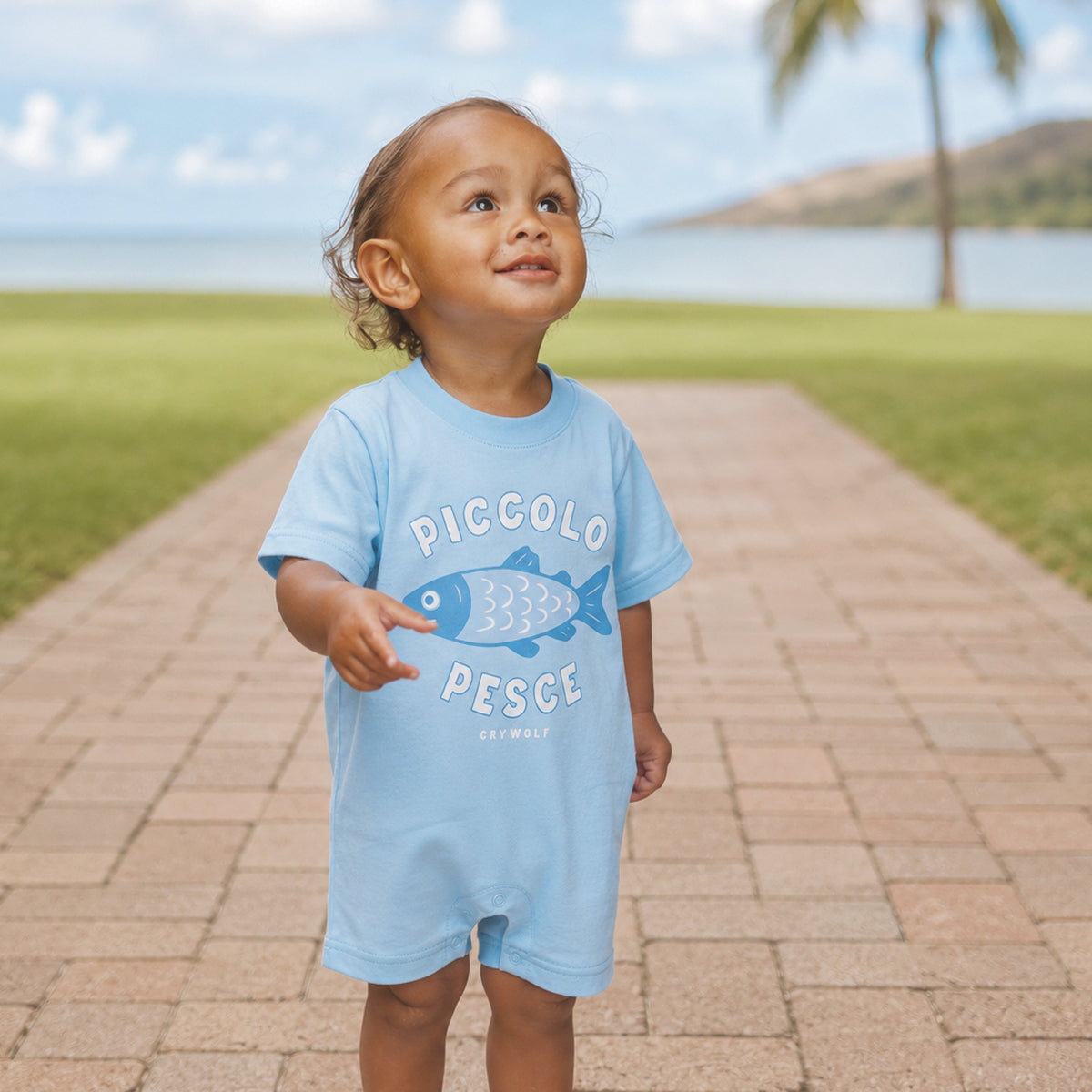 SUN SMART ROMPER Little Fish