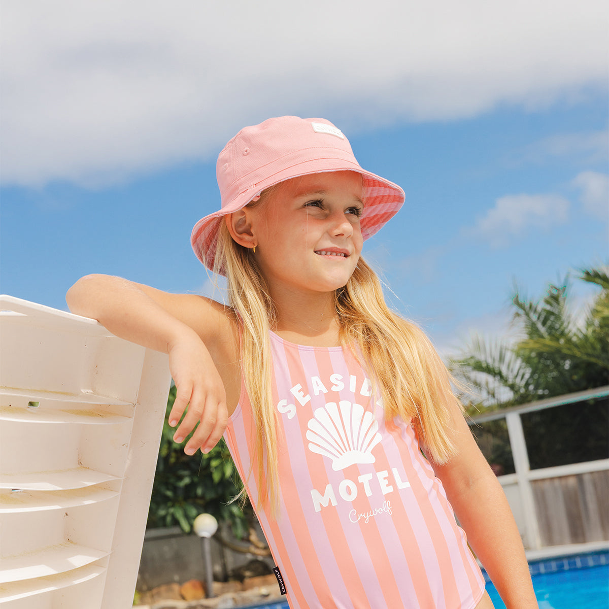 SWIMSUIT Seashell Stripe