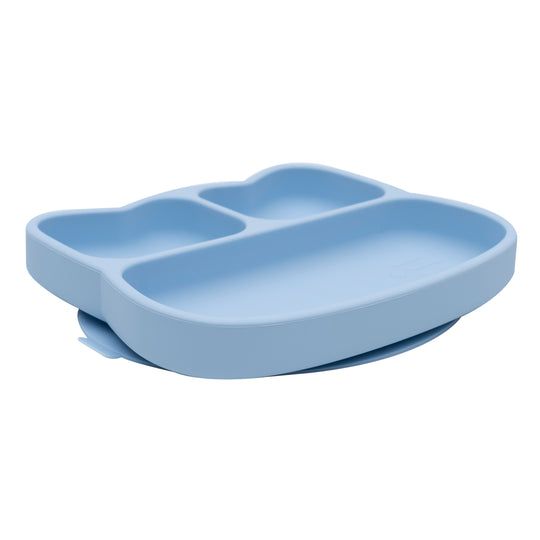 Cat Stickie Plate | Blue