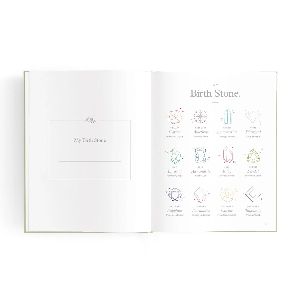 Mini Baby Book | Lilac