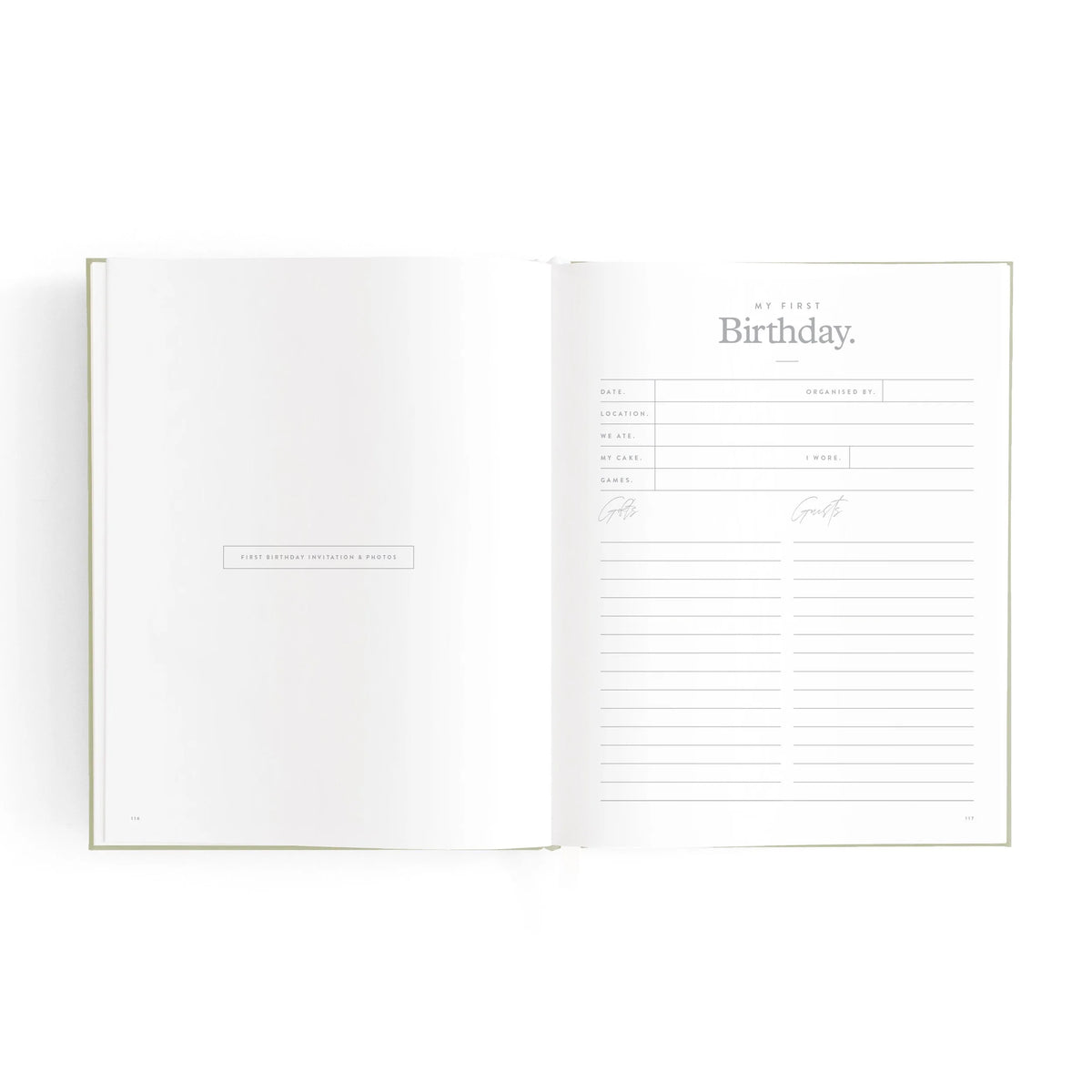 Mini Baby Book | Lilac