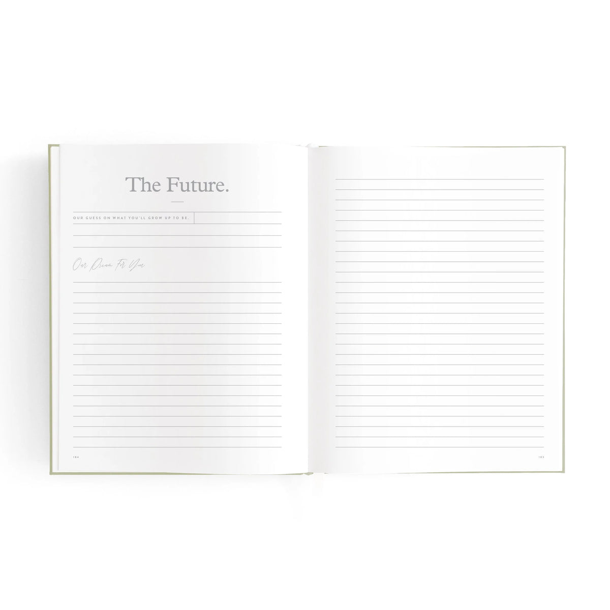 Mini Baby Book | Sage