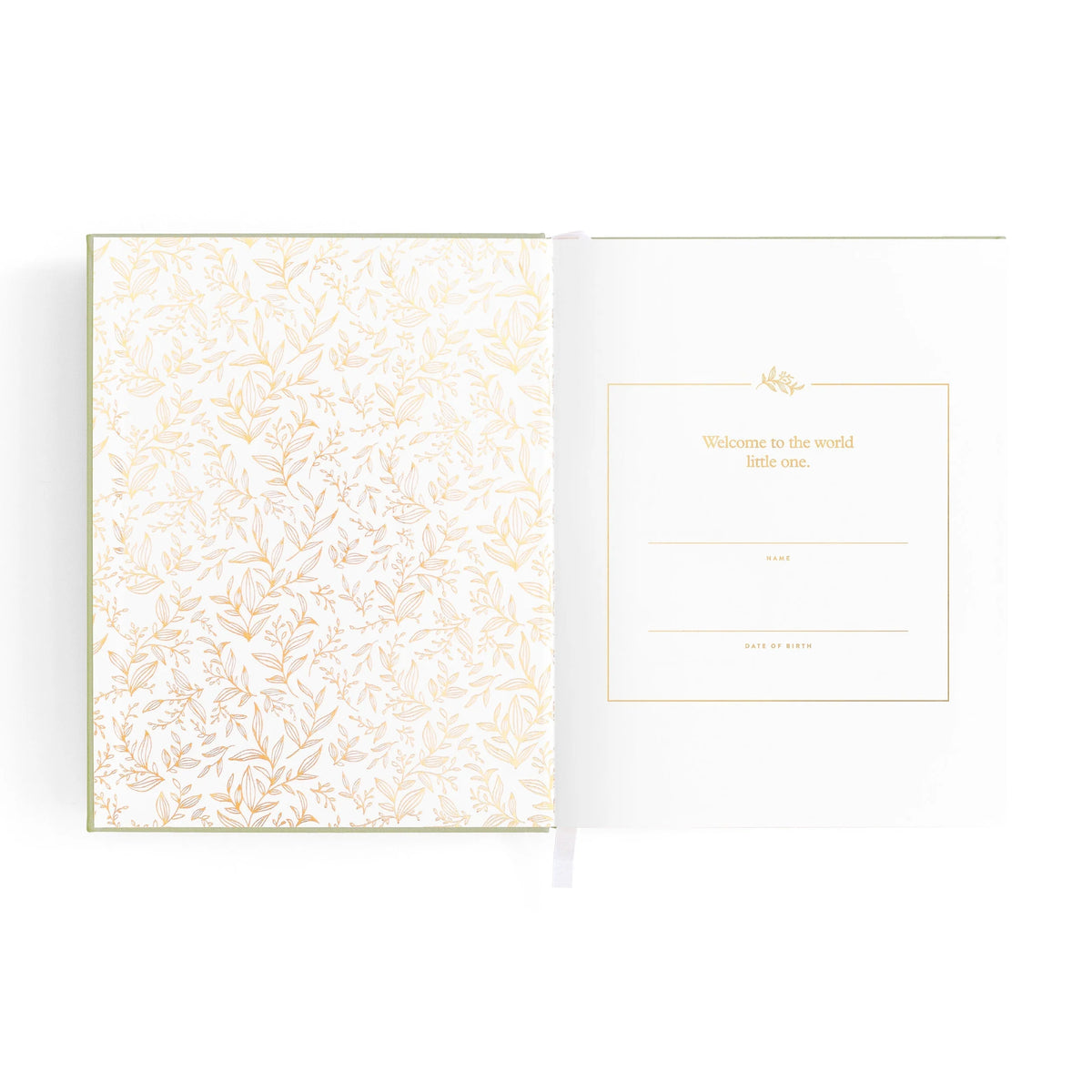 Mini Baby Book | Sage