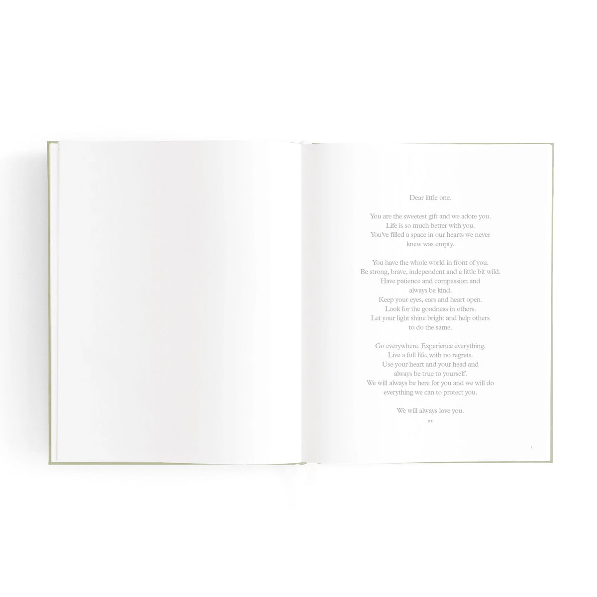 Mini Baby Book | Sage