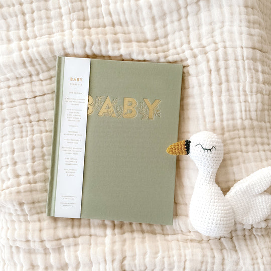 Mini Baby Book | Sage