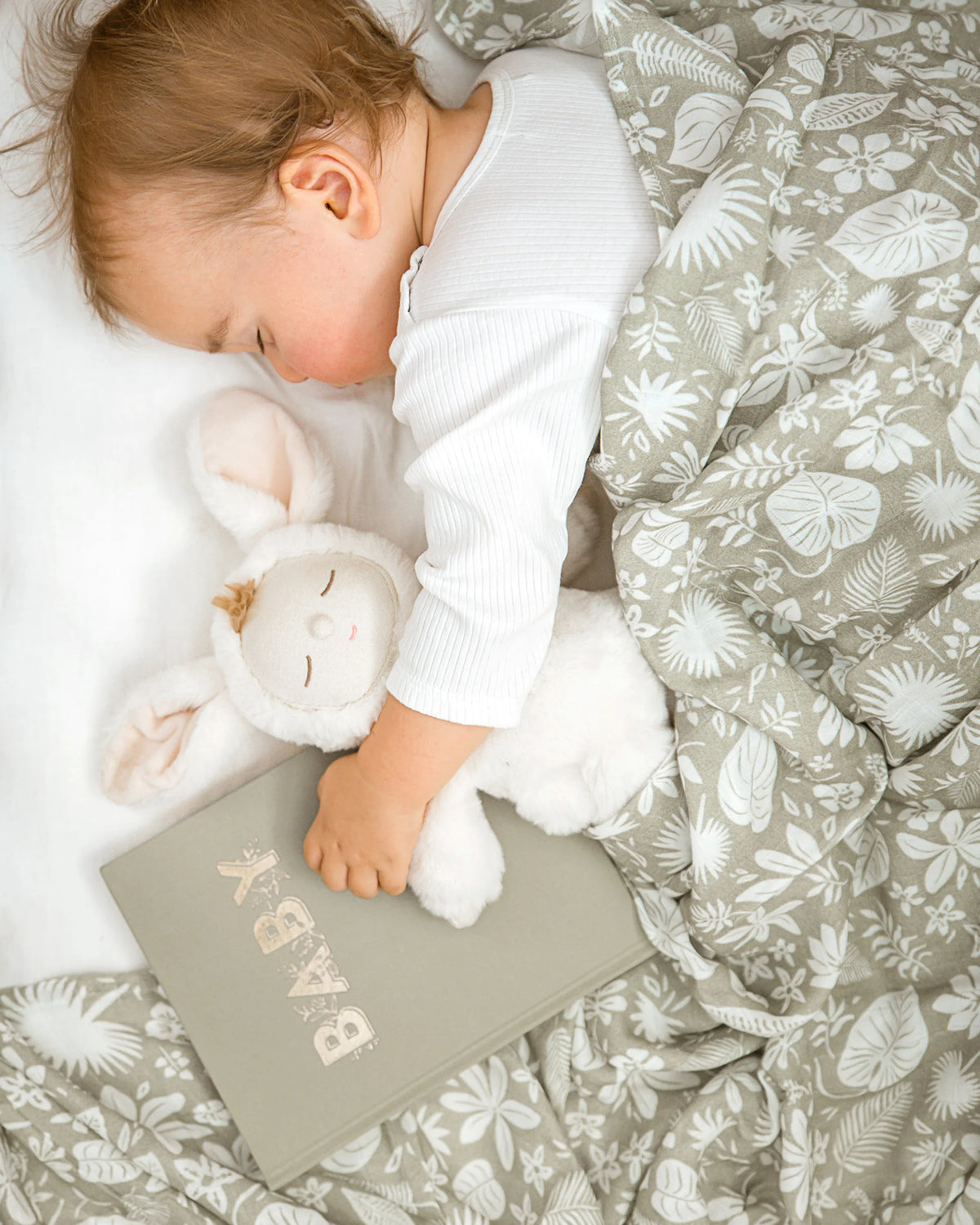 Mini Baby Book | Sage