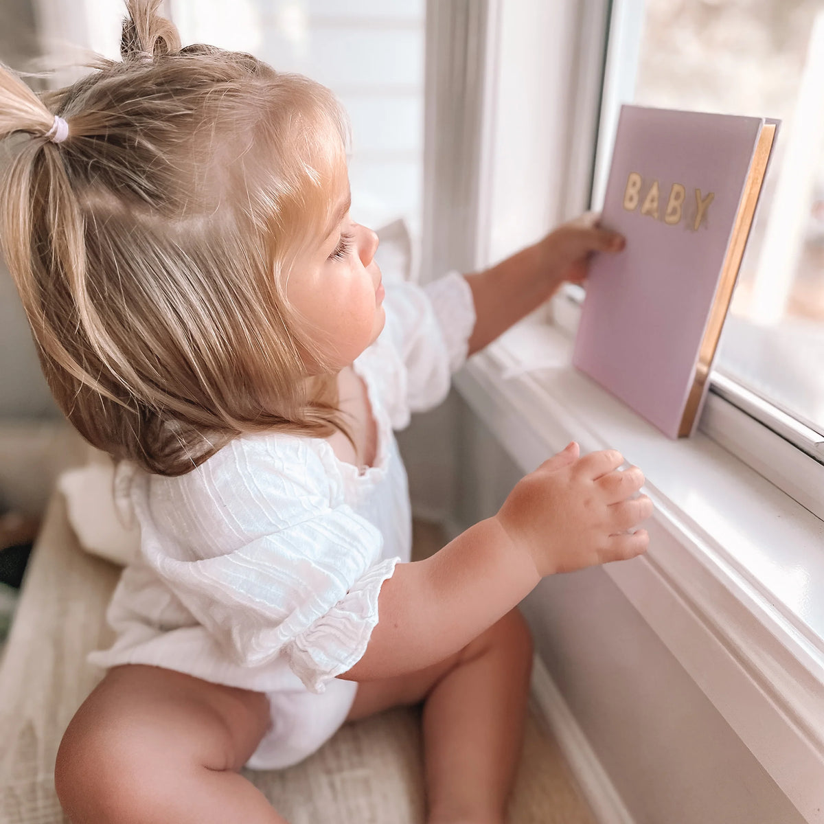 Mini Baby Book | Lilac