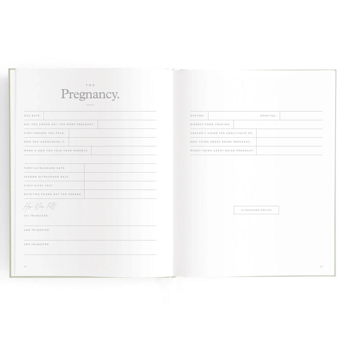 Baby Book Pink Ducks | 3rd Edition